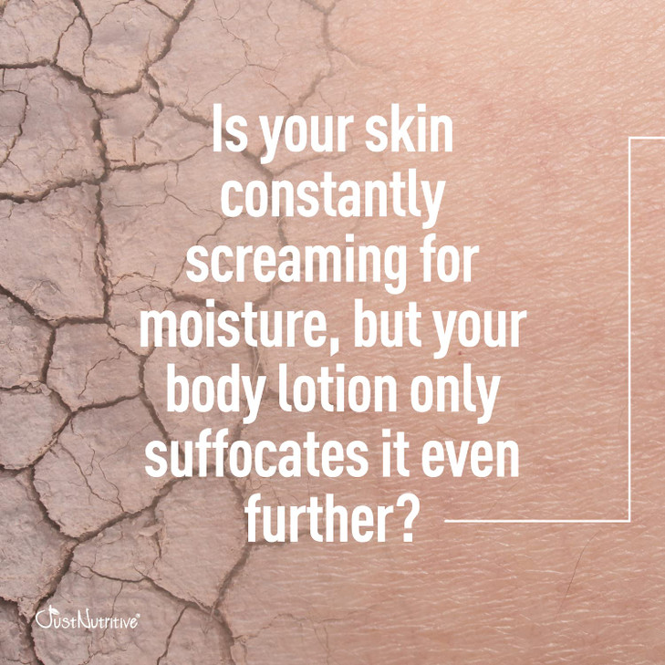 Just Nutritive Body Lotion Best Lotion for Your Body With Skin Loving Goodness Tucuma butter and Black Currant Seed oil