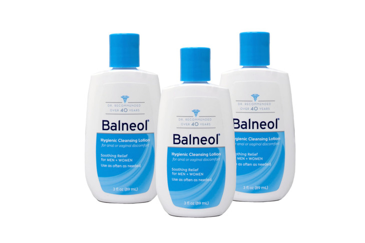 Balneol Hygienic Cleansing Lotion 3 oz Pack of 3