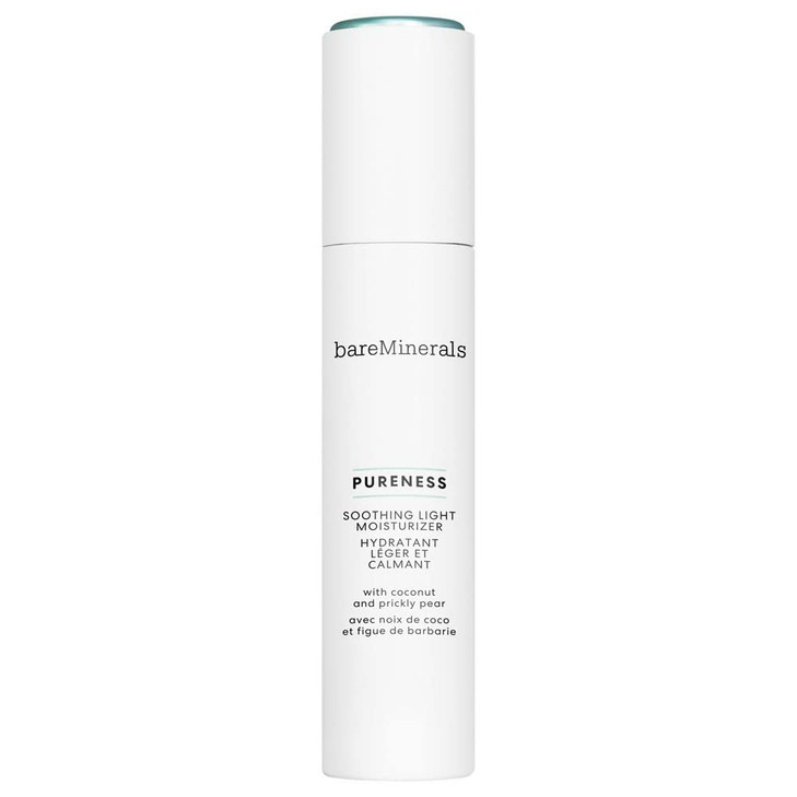 bareMinerals Pureness Soothing Light Moisturizer for Face Gentle Face Moisturizer AllDay Hydration Reduce Redness Sensit