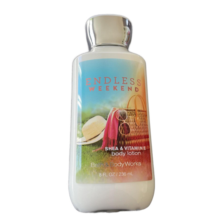 Bath Body Works Shea Vitamin E Lotion Endless Weekend