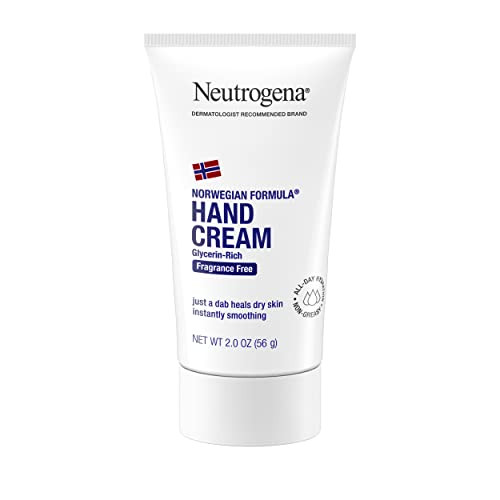 NEUTROGENA Norwegian Formula Hand Cream Fragrance Free 2 Oz Pack of 6