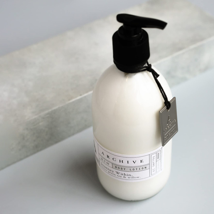 Archive Journey Within Body Lotion Natural Moisturizing Lotion for Men Women Lightly Scented 165 oz