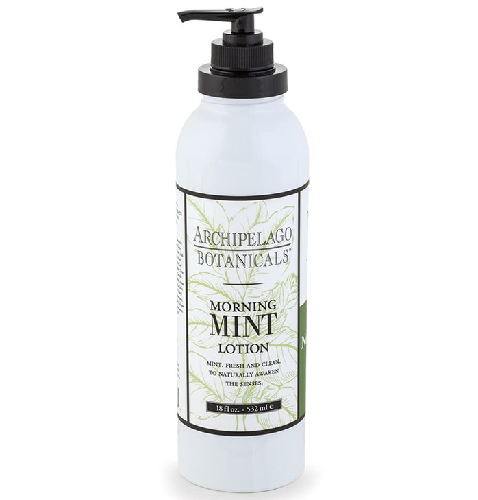 Archipelago Botanicals Morning Mint Lotion Mint Moisturizing Body Lotion for Sensitive Skin ParabenFree PhthalateFree GM