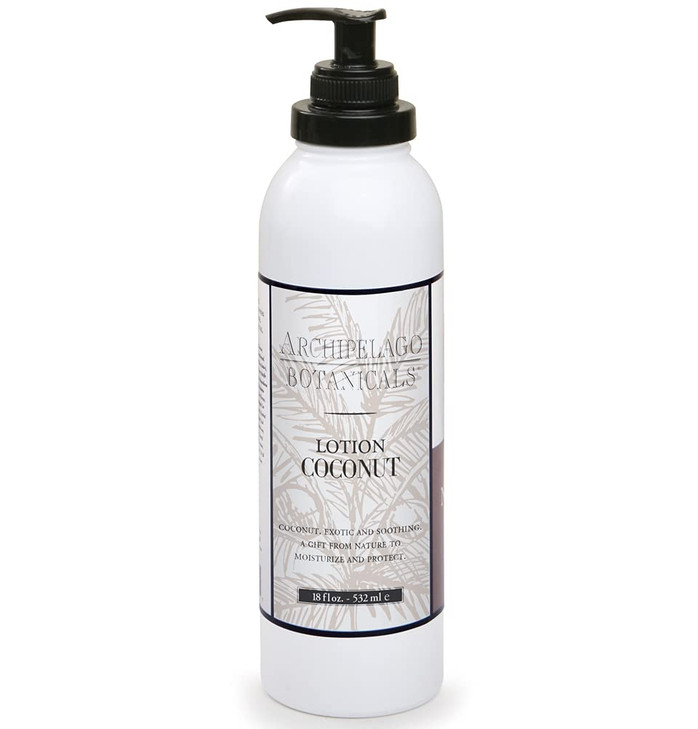 Archipelago Botanicals Coconut Moisturizer Nourishing Coconut Body Lotion for Hydrated Vibrant Skin Paraben Free Phthala