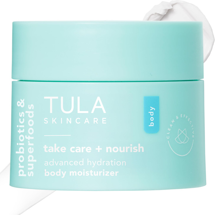 TULA Skin Care Take Care Nourish Advanced Hydration Body Moisturizer NonGreasy Contains Vitamin C Yuku to Improve Skin T