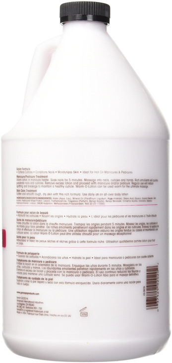Gena Fresh Scent Warm O Lotion Gallon 128 Fluid Ounce