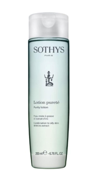 SOTHYS Purity Lotion BiPhased Oil Lotion Cleanser Acne Reducing Moisturizer Toner for Combination to Oily Skin