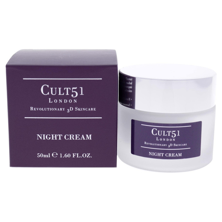 Cult51 Night Cream Intensely Hydrating Moisturizer Prevents Reduces Signs Of Aging And Visible Wrinkles Experience Glowi