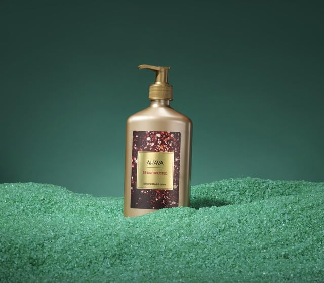AHAVA Be Unexpected Mineral Body Lotion Daily Moisturizing Hydrating Body Lotion with Osmoter Exclusive blend of Dead Se