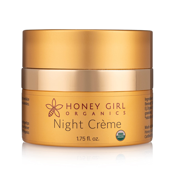 Honey Girl Organics Night Creme 175 Fluid Ounce