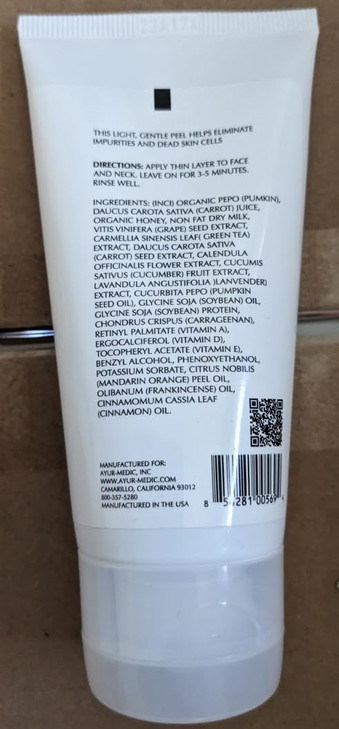 AyurMedic Pumpkin Exfoliant 25 oz