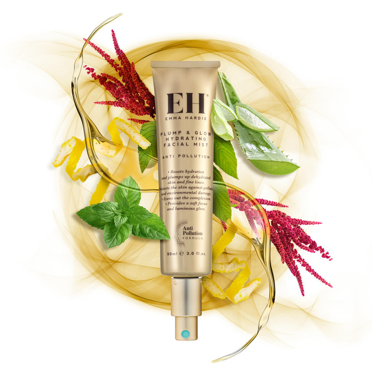 Emma Hardie Plump Glow Hydrating Facial Mist Hydrating Face Mist with Aloe Vera and Hyaluronic Acid Face Toner for Anti