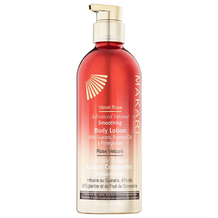 MAKARI Velvet Rose Advanced Intense Smoothing Body Lotion 168 oz Skin Firming and Tightening Lotion and Body Moisturizer