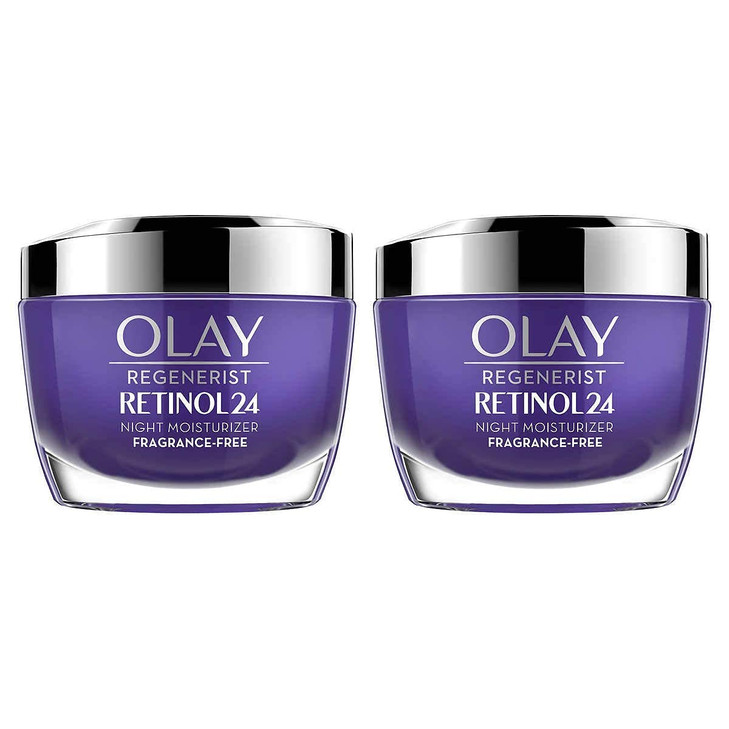 Olay Olay Regenerist Retinol 24 Night Creamcount 2 X 17 Ounce Net Wt 34 Ounce