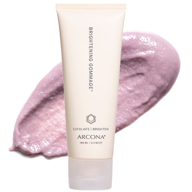 ARCONA Brightening Gommage Exfoliator 338 Fl Oz Vitamin C Face Scrub Evens Skin Tone Refines Texture AntioxidantPowered