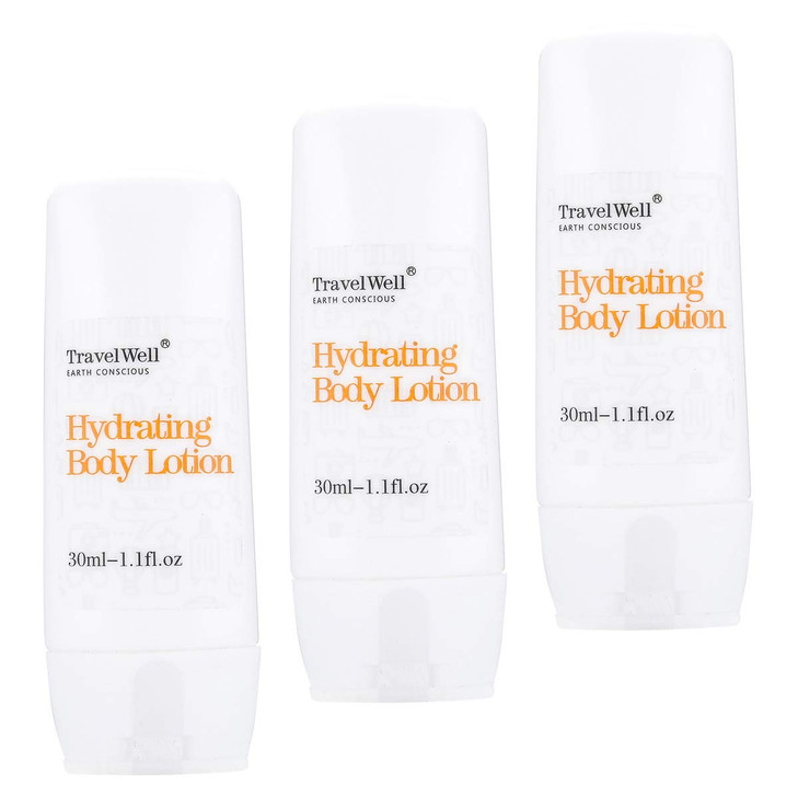 Travelwell Travel Size Body Lotion Hotel Motel Amenities Lotion Bulk 200 ParabenFree Unscented Formula Toiletries Set Cr
