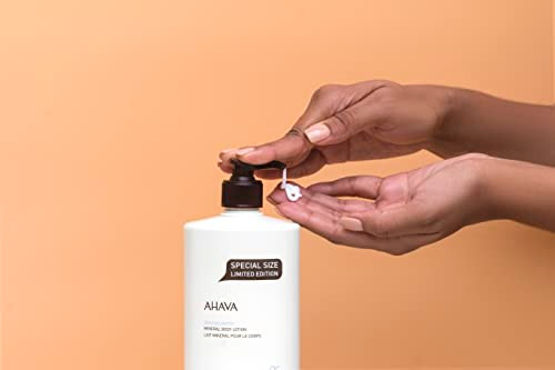 AHAVA Dead Sea Water Mineral Body Lotion Daily Moisturizing Hydrating Body Lotion with Osmoter Exclusive blend of Dead S