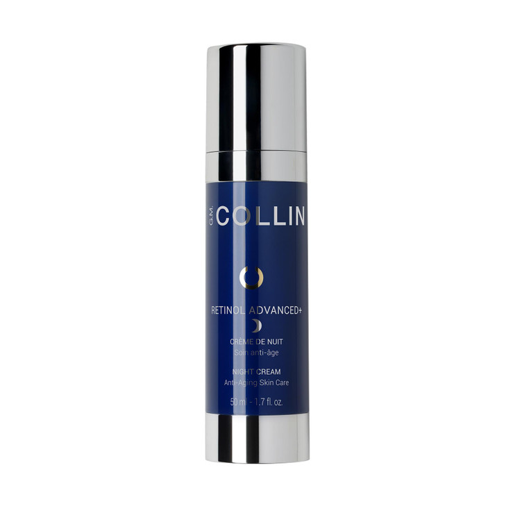 GM COLLIN Retinol Advanced Night Cream AntiAging Face Moisturizer for the Appearance of Fine Lines and Wrinkles With Nia