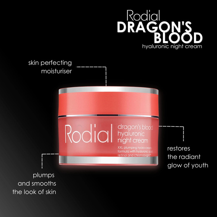 Rodial Dragons Blood Hyaluronic Night Cream 17 Fl Oz