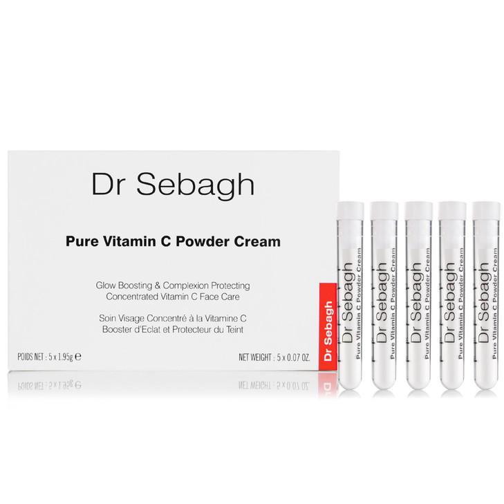 Dr Sebagh Pure Vitamin C Powder Cream Clinically Proven Radiance Glow Boosting Skincare Vitamin C Powder Cream for Dark