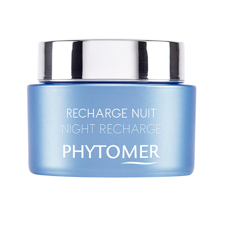 PHYTOMER Night Recharge Hydrating Night Cream Youth Enhancing AntiAging Face Moisturizer UltraSoothing Protective Overni