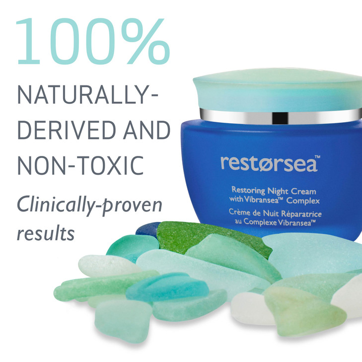 Restorsea Restoring Night Cream Hydrating Cream for Normal to Dry Skin Supports Overnight Skin Renewal Radiance With Vib