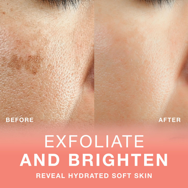 Gentle Brightening Face Scrub with Sea Salt Coconut Exfoliates Hydrates Reduces Blemishes Balancing Facial Cleanser for