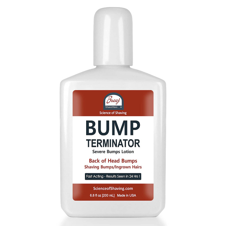 BUMP Terminator Razor Bumps Shaving Bumps Remover Ingrown Hair Treatment for Pubic Area with Glycolic Acid Salicylic aci