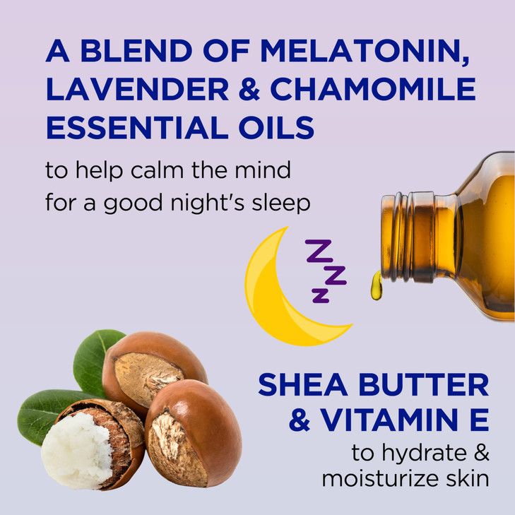 Dr Teals Sleep Body Lotion 24Hour Moisture with Melatonin Lavender Chamomile Essential Oils 8 fl oz Pack of 3