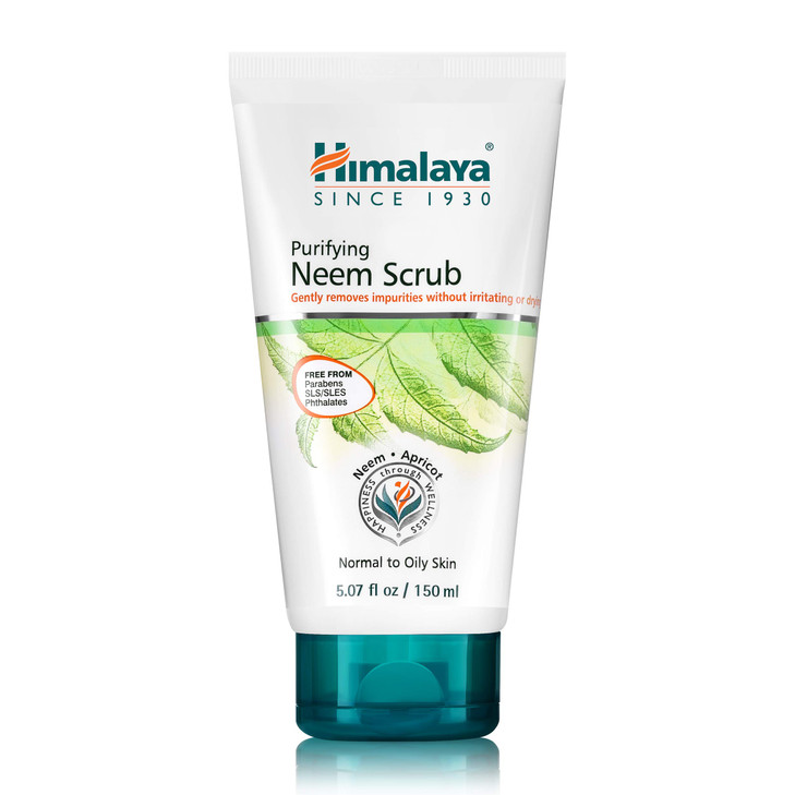 Himalaya Purifying Neem Scrub for a Deep Clean Exfoliate and Purifies for Clean and Radiant Skin 507 oz