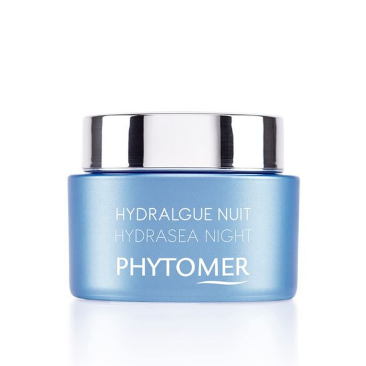 Phytomer Hydrasea Moisturizing Night Cream Intensely Nourishing Face Moisturizer Plumps and Hydrates Dry Skin Anti Aging