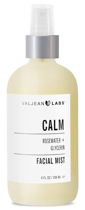 VALJEAN LABS Face Mist Calm Rosewater Glycerine Calms Moisturizes Soothes Helps to Even Complexion Paraben Free Cruelty