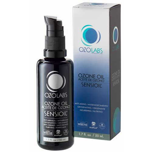 OZOLABS OZONATED OIL SENSIOIL Certified Organic Ozonated Olive Oil Ozonated Sunflower Oil Deep Hydration Skin Regenerati