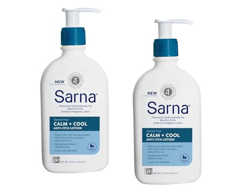 Sarna Calm Cool AntiItch Lotion 75 Fl Oz Pack of 2
