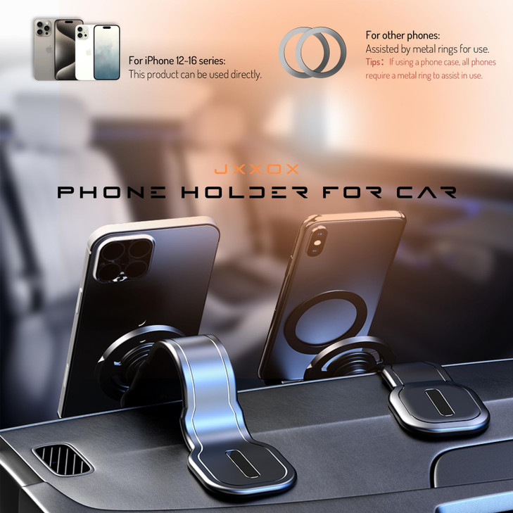 Ultra Magnetic Phone Holder For Car?20 Strong Magnets?Bendable Aluminum Alloy Arm for Mag safe mount flexible Magnetic car mount for iPhone 16 15 14 online at globaldelivered