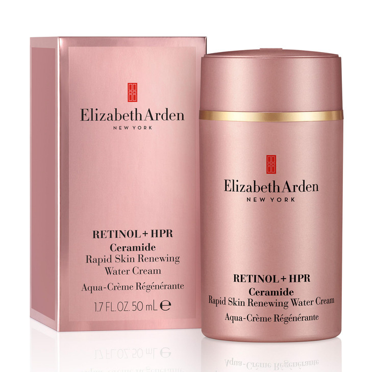 Elizabeth Arden Retinol HPR Ceramide Rapid Skin Renewing Water Cream Face Moisturizer AntiAging Wrinkle Treatment Niacin