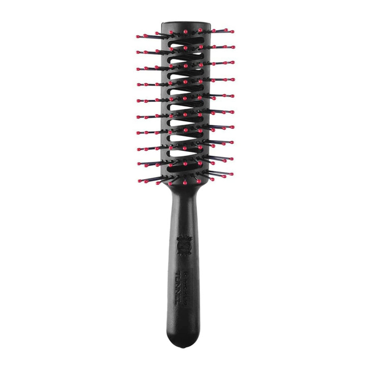 Cricket Static Free Tunnel 9-Row Vented Hair Brush for Blow Drying and Styling - Ideal for Long, Short, Thick, Thin, Curly, Straight, Wavy, and All H online at globaldelivered