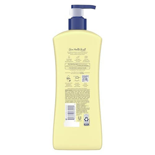 Vaseline Intensive Care Nourishing Moisture Body Lotion 3 Pk Made with UltraHydrating Lipids Pure Oat Extract for Dry Sk