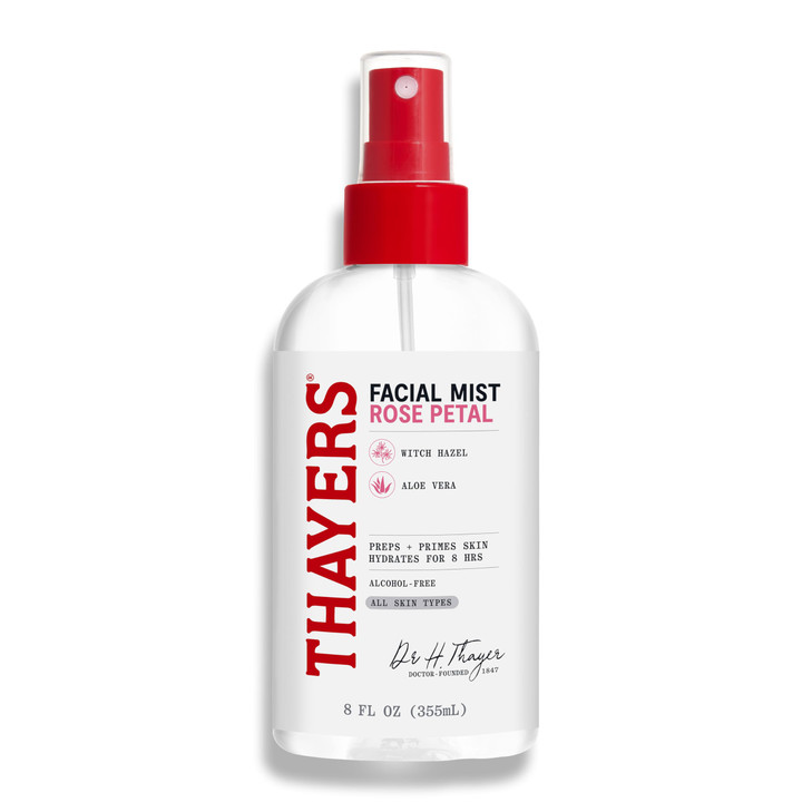 Thayers AlcoholFree Witch Hazel Facial Mist Toner with Aloe Vera Rose Petal Soothing and Hydrating For All Skin Types 8