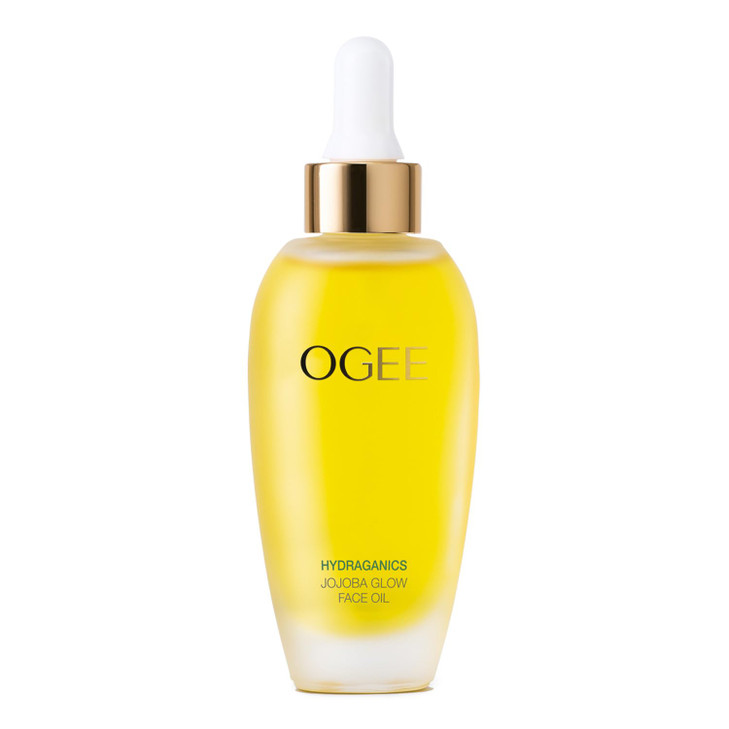 Ogee Jojoba Glow Face Oil Organic Natural Moisturizing MultiTasking Facial Treatment Oil 30ml