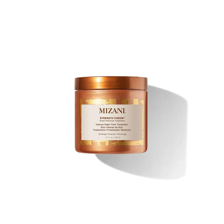 Mizani Strength Fusion Intense NightTime Treatment Deeply Nourishing Hair Mask With Shea Butter For Curly Hair