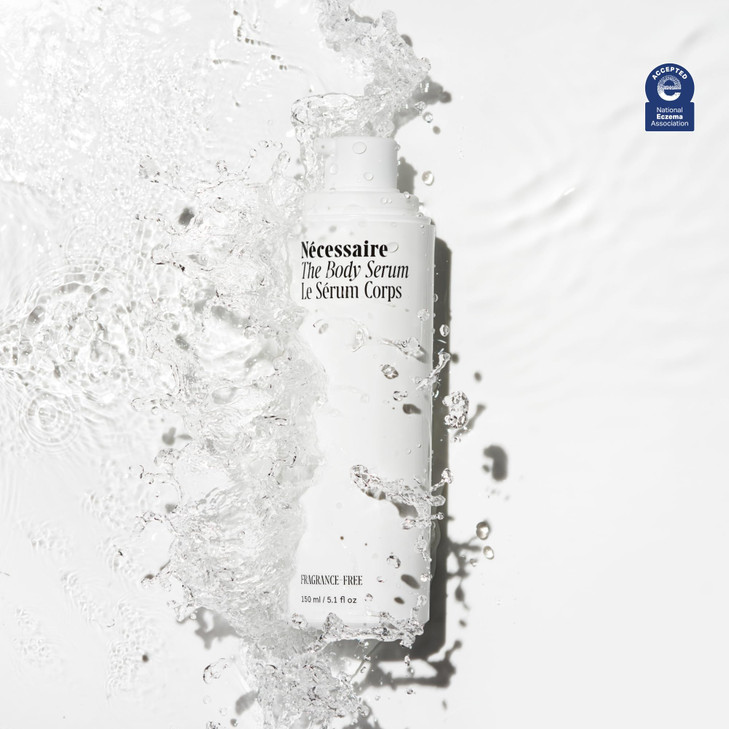 Ncessaire The Body Serum FragranceFree Hyaluronic Acid Body Serum for Women Men Niacinamide Firming Body Lotion FastAbso
