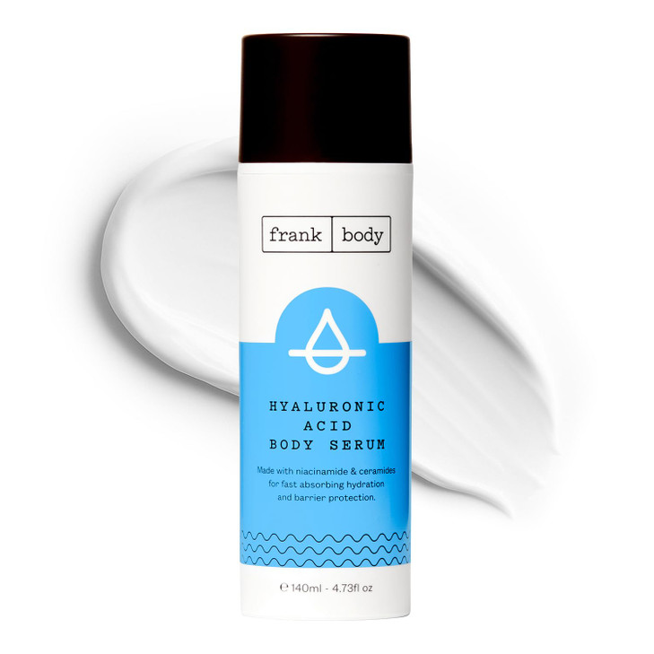 Frank Body Hyaluronic Acid Body Serum Hydrates Strengthens Skin Barrier Lightweight FastAbsorbing With Niacinamide 3 Cer