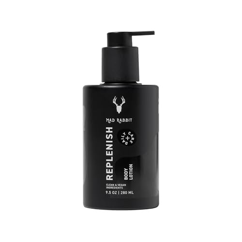 Mad Rabbit Replenish Tattoo Body Lotion FragranceFree Lotion NonGreasy SiliconeFree Clean Ingredients Lightweight for Da