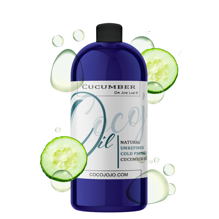 Dr Joe Lab Cucumber Seed Oil Pure Unrefined Cold Pressed Undiluted NonGMO Virgin Carrier Oil for Skin Hair Nails Body Fa