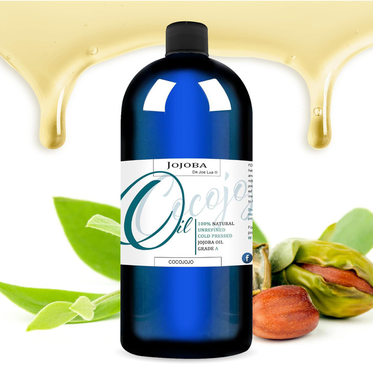 Cocojojo Jojoba Oil Organic Jojoba Oil for Hair Growth for Skin Face 100 Pure Natural Cold Pressed Deep Moisturizing Ant