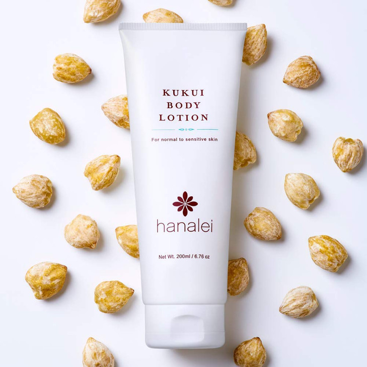 Hanalei CrueltyFree Kukui Body Lotion ParabenFree DyeFree Moisturizer with Kukui Nut Oil Shea Butter Jojoba Oil for Hydr