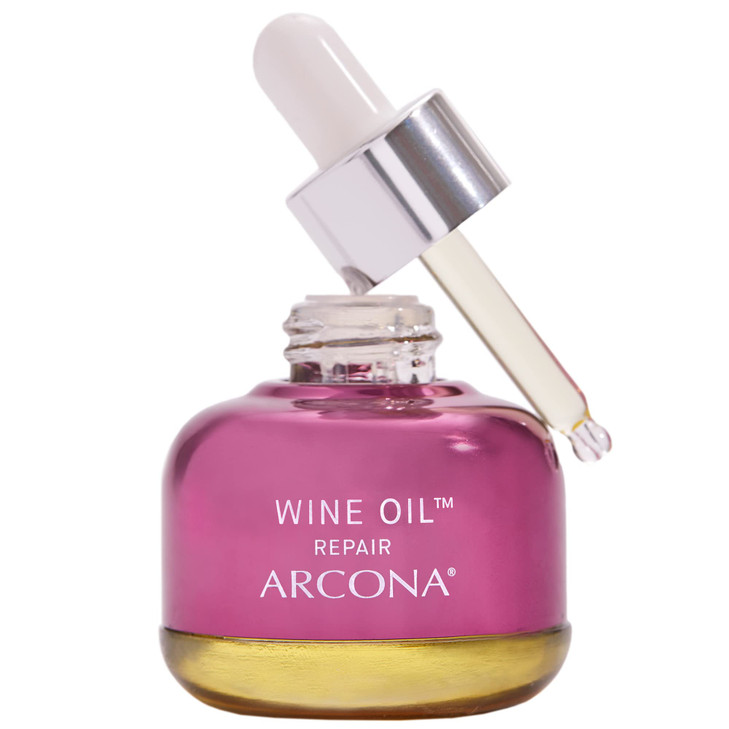 ARCONA Wine Oil Resveratrol Serum Infused With Grape Seed Oil Extract Clove Orange Antioxidants Deeply Moisturizing Anti