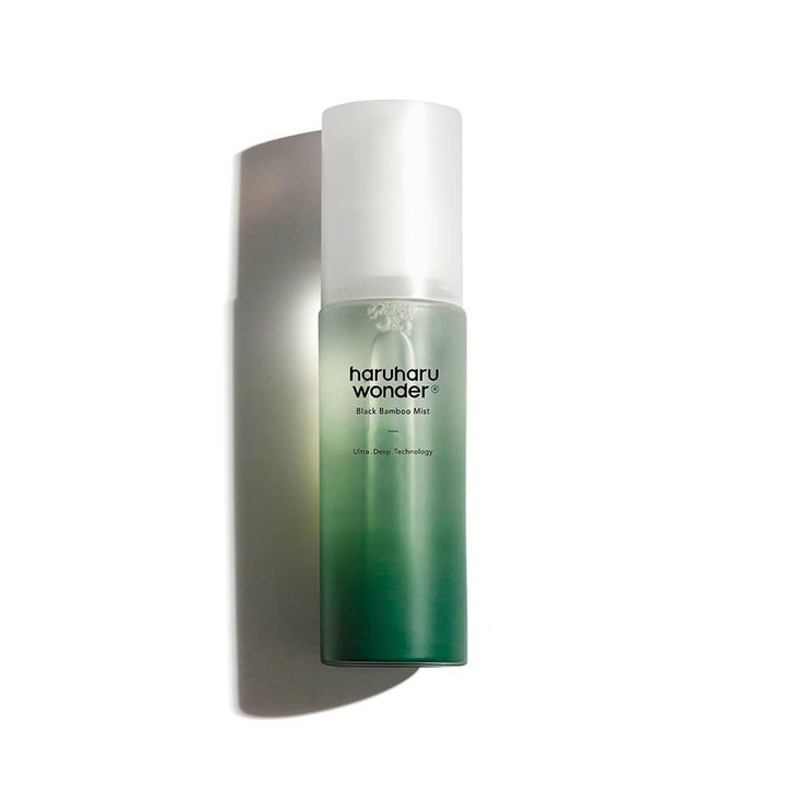 HARUHARU wonder Black Bamboo Mist Hydrating and Firming Skin Black Rice Panax Ginseng for Clean and Smooth Skin Surface