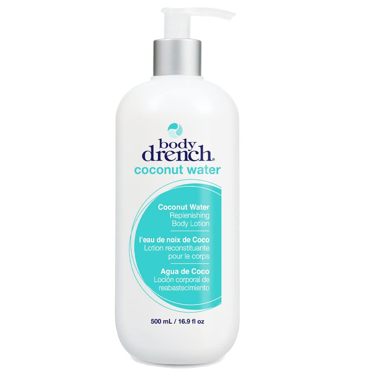Body Drench Body Lotion for Women Coconut Water Hydrating Coconut Lotion for Dry Skin Moisturizer Skin Care 169 fl oz